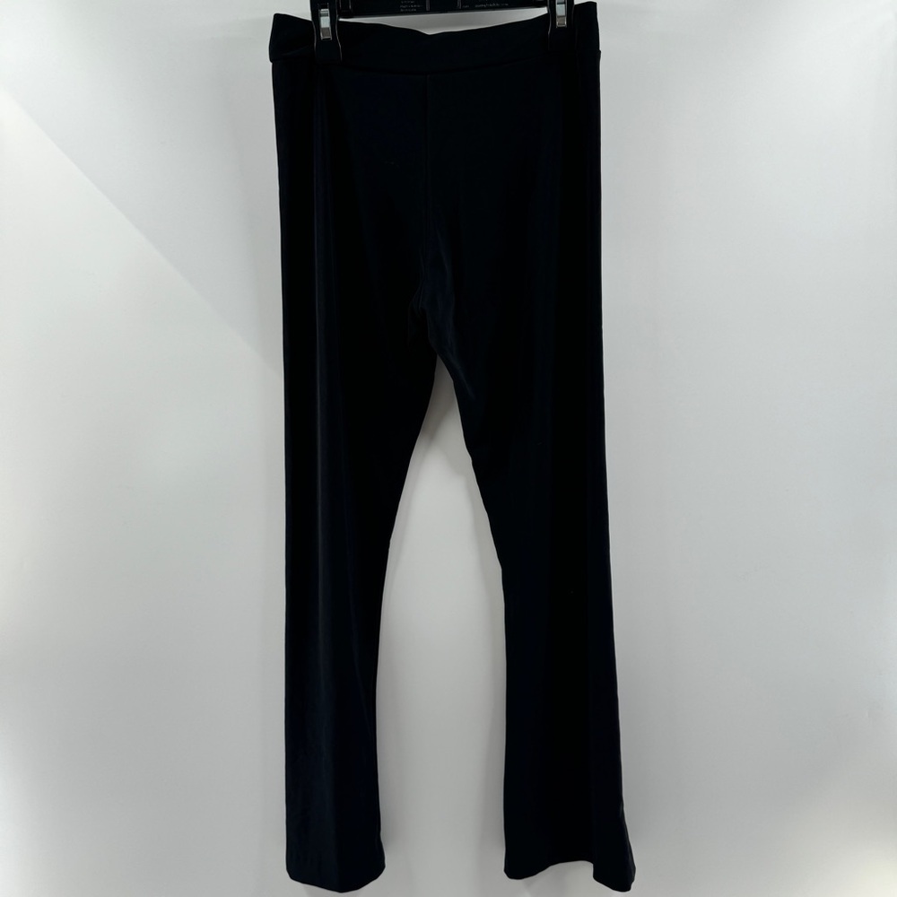 Funky Diva American Vintage Y2K Black Straight Leg Fleece-Lined Leggings - Picture 5 of 7